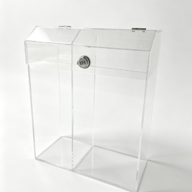 Custom Lockable Acrylic Storage Box with Combination Lock